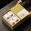 Hand-Painted Hollow Porcelain Tea Set: The 1 Chinese Gift Set for Discerning Tea Lovers