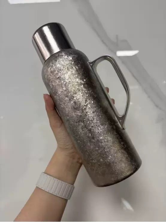 Pure Titanium Tea Tumbler: 1L of Perfectly Brewed Tea, Anytime, Anywhere
