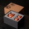 Vermilion Zisha Wendan Teapot Set: The Perfect 3-Piece Yixing Clay Teapot Set for Mindful Brewing 5 Wendan Pot Gift Set