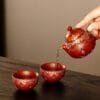 Glazed Ceramic Teapot