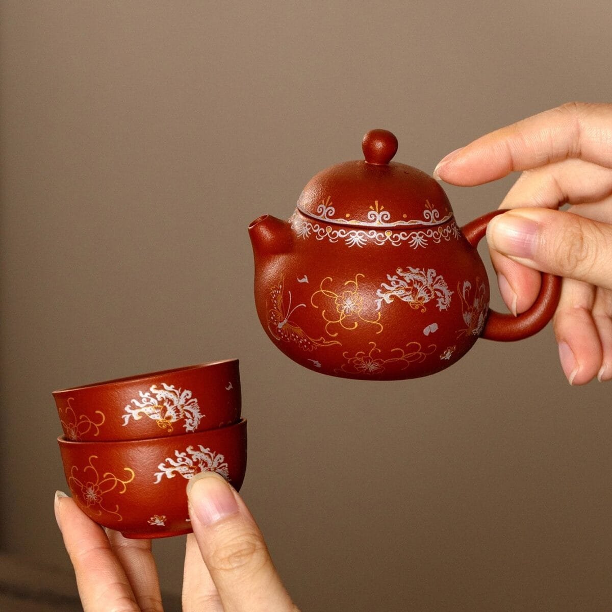 Whimsical Teapot Set