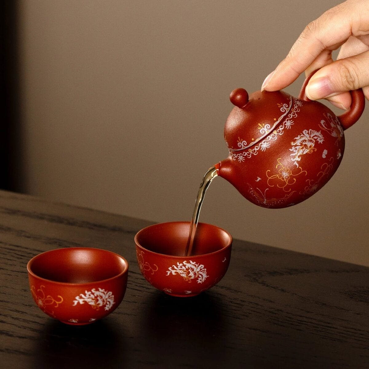 Hand Painted Teapot