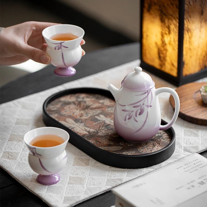 Orchid Tea Set