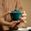 Gilded Butterfly Gaiwan Set: The #1 Choice for a Luxury Complete Tea Set with 4 Hues