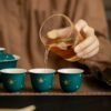 Gilded Butterfly Gaiwan Set: The #1 Choice for a Luxury Complete Tea Set with 4 Hues