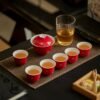 Gilded Butterfly Gaiwan Set: The #1 Choice for a Luxury Complete Tea Set with 4 Hues