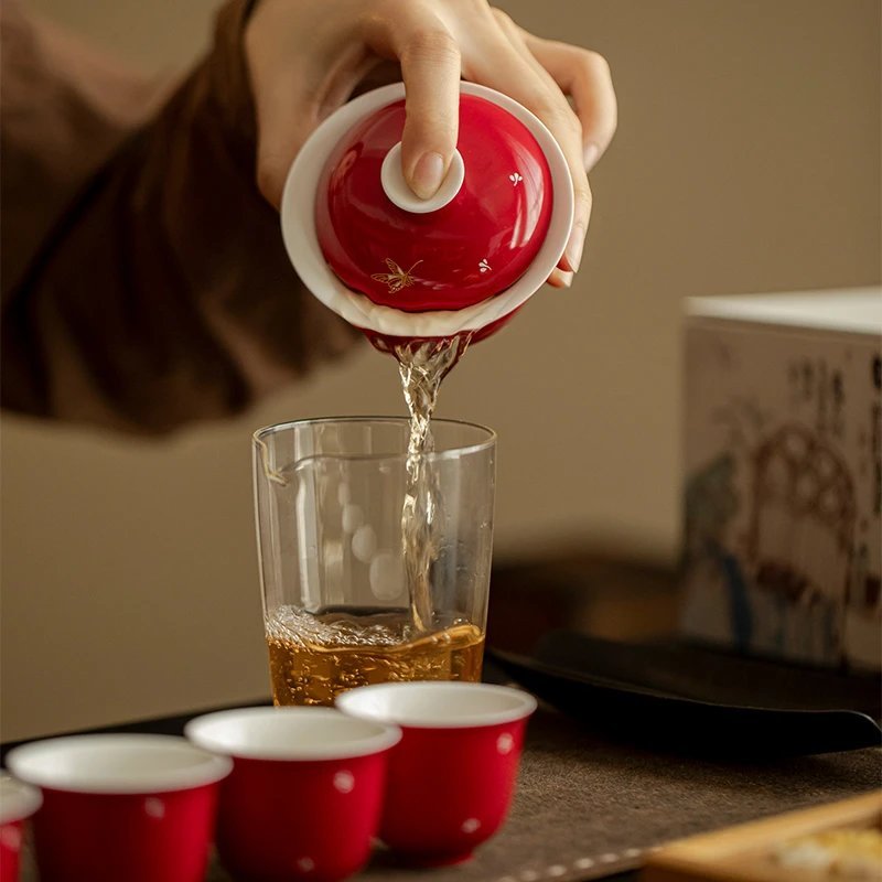 Butterfly Tea Set