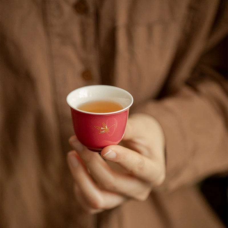 Gilded Butterfly Gaiwan Set: The #1 Choice for a Luxury Complete Tea Set with 4 Hues