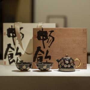Luxury Sunflower Tea Set