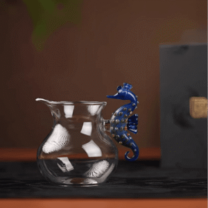 Nebula Seahorse Glass Pitcher