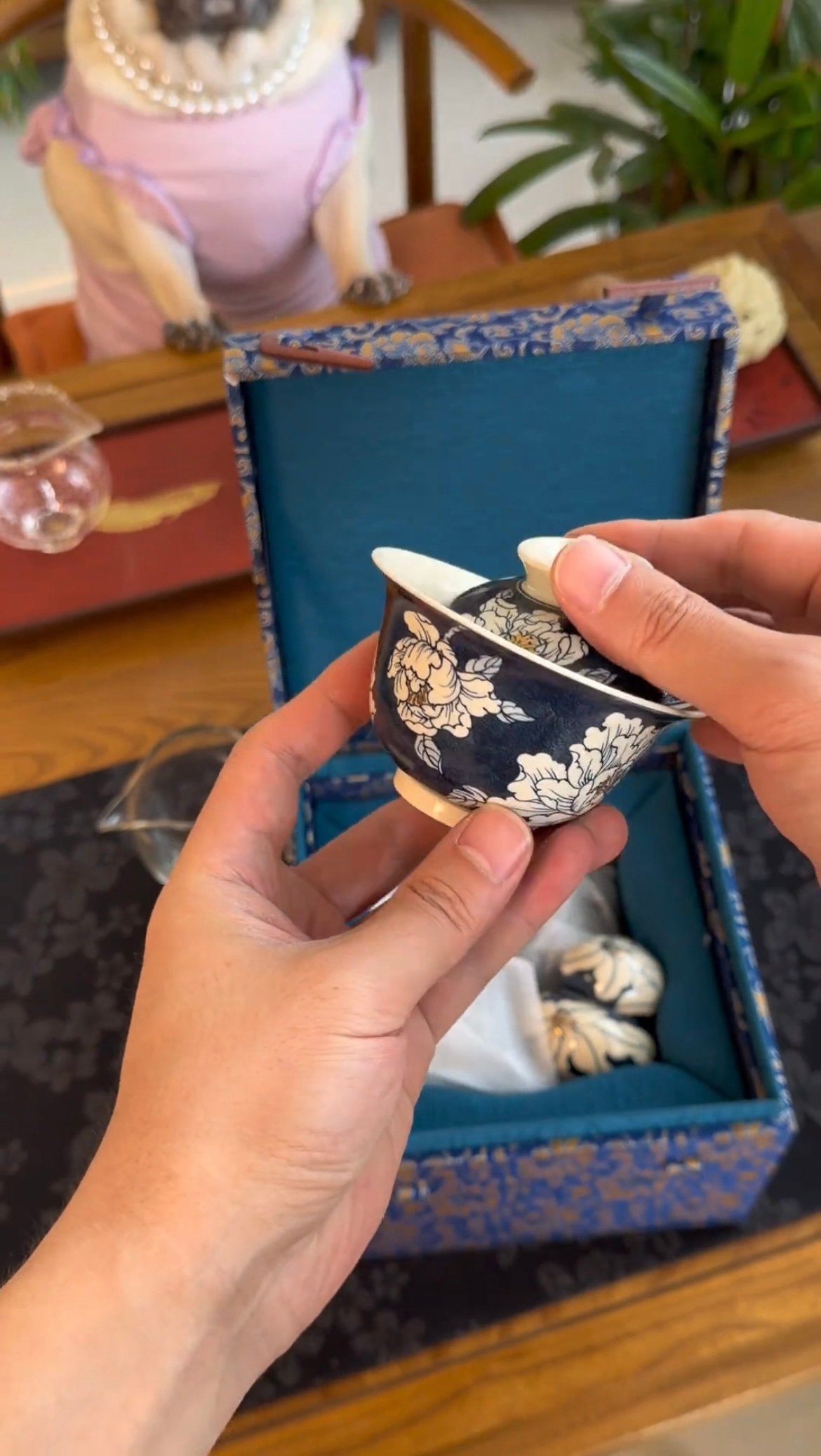 Jingdezhen Sunflower Gaiwan Set: The 3-Piece Hand Painted Porcelain Gaiwan You'll Regret Not Buying Sooner