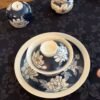 Jingdezhen Sunflower Gaiwan Set