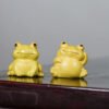 Zisha Frog Tea Pet: A Delightful 2-in-1 Mini Zisha Tea Pet with Tea Aroma Option