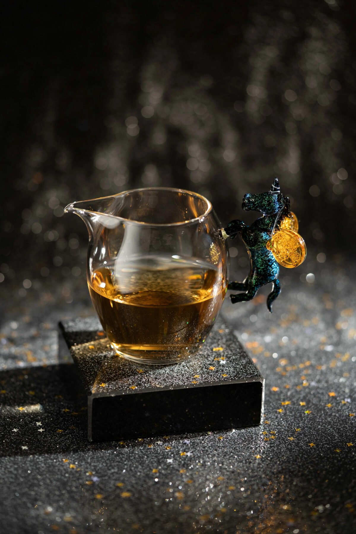 Black Horse Unicorn Teaware