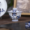 Hand Painted Goji Berry Teaware