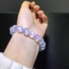 Blue Moonstone Bracelet: 10mm Size, 100% Natural – A Guilt-Free Indulgence 3 Blue Moonstone Bracelet