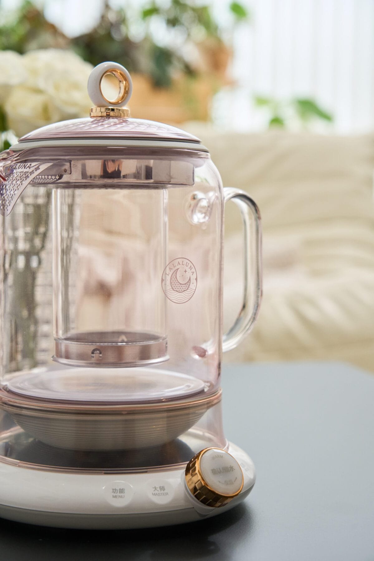Titanium Electric Kettle: 1.5L Pure Titanium Health Pot, Serene Brewing Energy 10 1.5L Borosilicate Glass Kettle