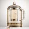 Titanium Electric Kettle: 1.5L Pure Titanium Health Pot, Serene Brewing Energy 28 Baby Milk Warmer Kettle