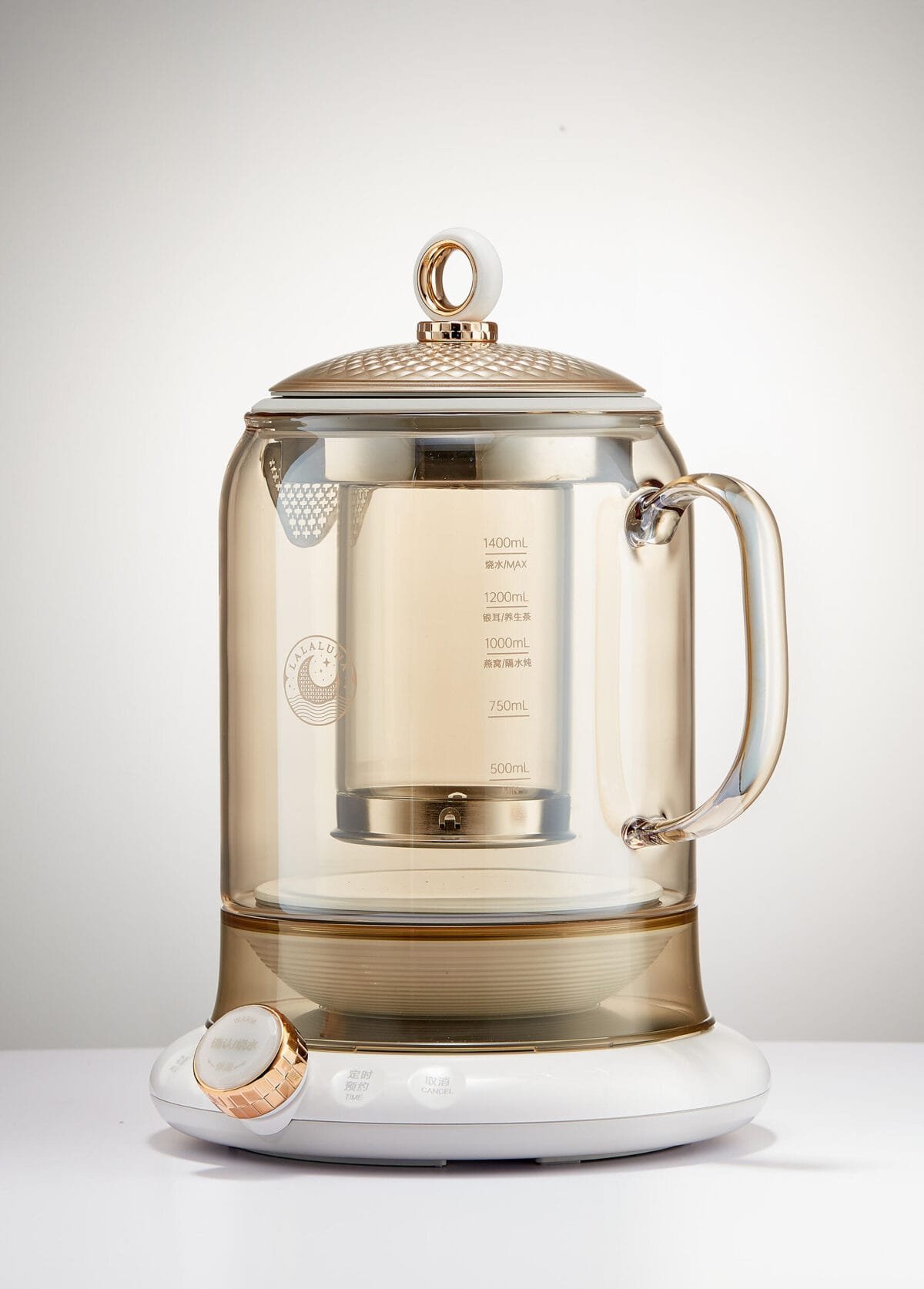 Titanium Electric Kettle: 1.5L Pure Titanium Health Pot, Serene Brewing Energy 12 Baby Milk Warmer Kettle
