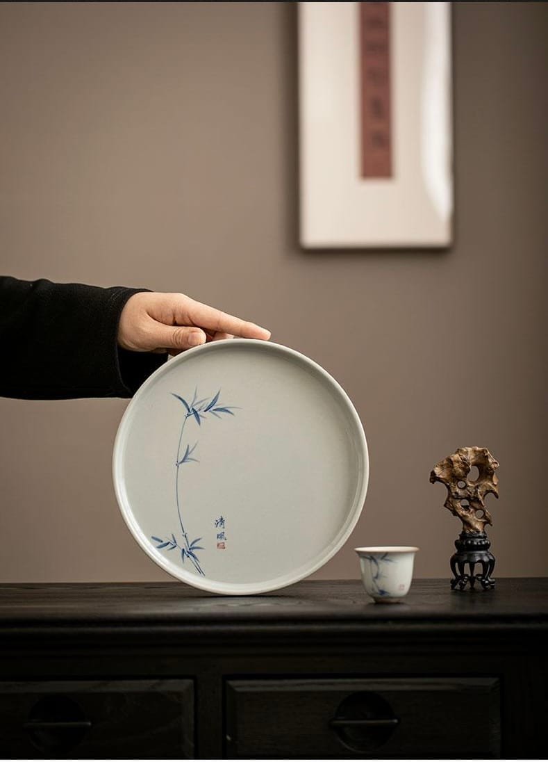 21.5cm Round Tea Tray