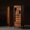 Rotating Wooden Tea Cabinet: 180° Smooth, Chinese Ming Style, Regret Not Buying Sooner