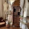 Rotating Wooden Tea Cabinet: 180° Smooth, Chinese Ming Style, Regret Not Buying Sooner